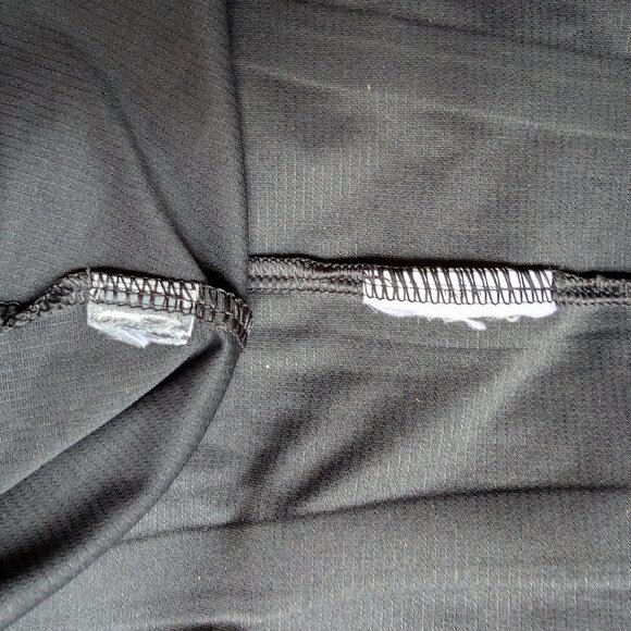 Adidas x Stella McCartney Medium Black Loose Mesh Panel Shirt - Picture 5 of 6